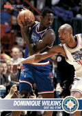 1994-95 NBA Hoops Basketball Card Dominique Wilkins Atlanta Hawks #236