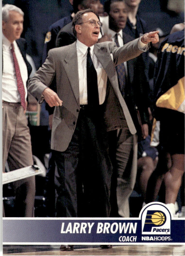 1994-95 NBA Hoops Larry Brown Indiana Pacers #284