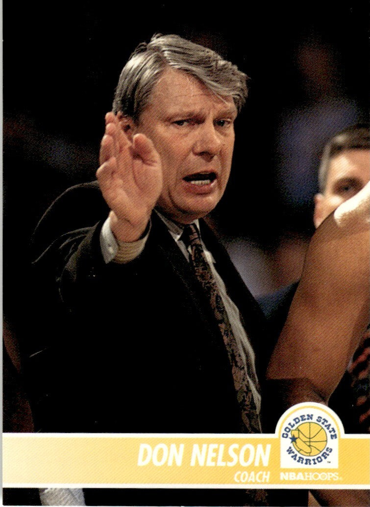 1994-95 NBA Hoops Don Nelson Golden State Warriors #282