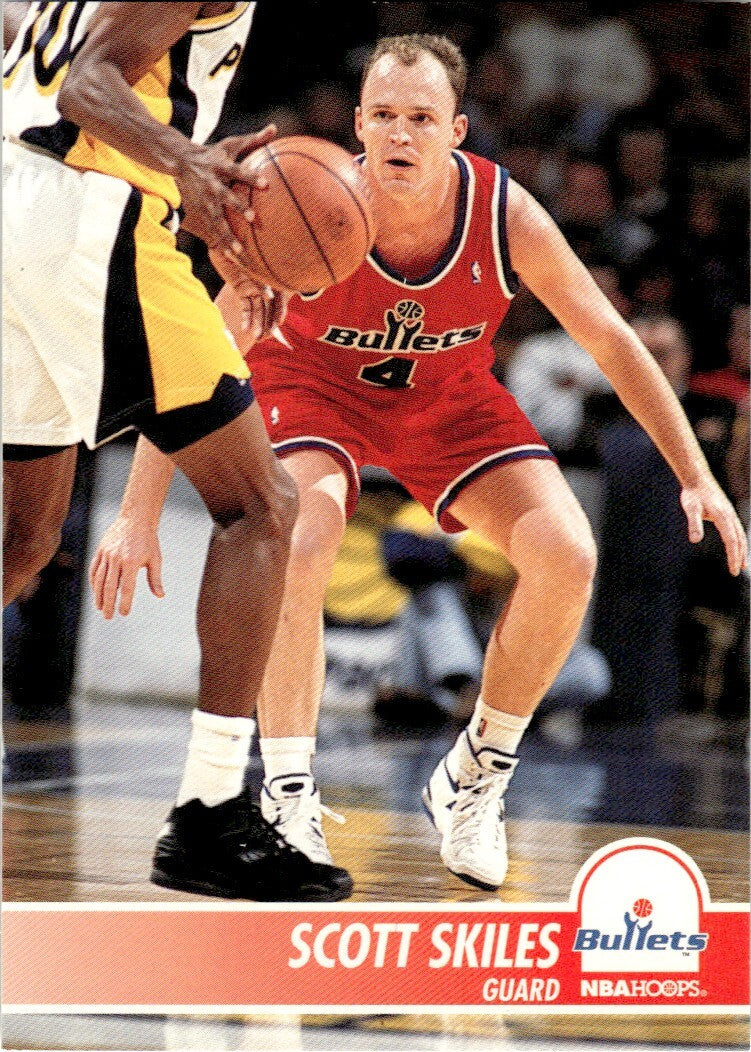 1994-95 NBA Hoops Scott Skiles Washington Bullets #380