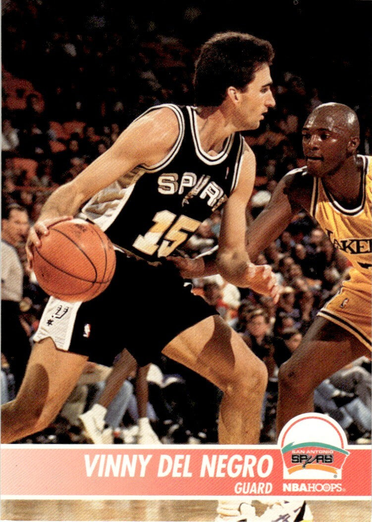 1994-95 NBA Hoops Basketball Card Vinny Del Negro San Antonio Spurs #193