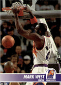 1994-95 NBA Hoops Basketball Card Mark West Phoenix Suns #173