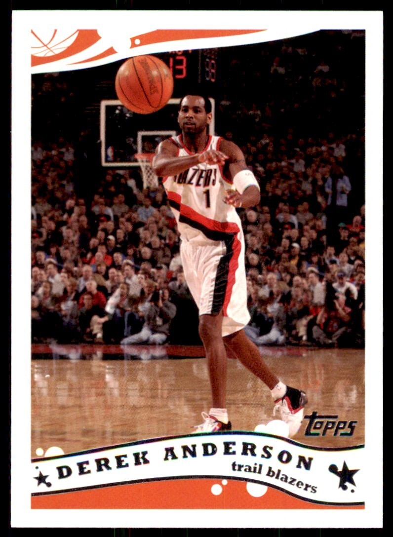 2005-06 Topps Derek Anderson Basketball Cards #98
