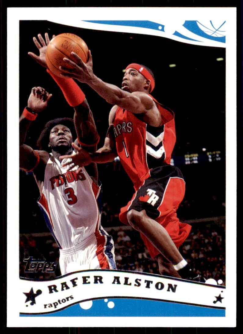 2005-06 Topps Rafer Alston Basketball Cards #9