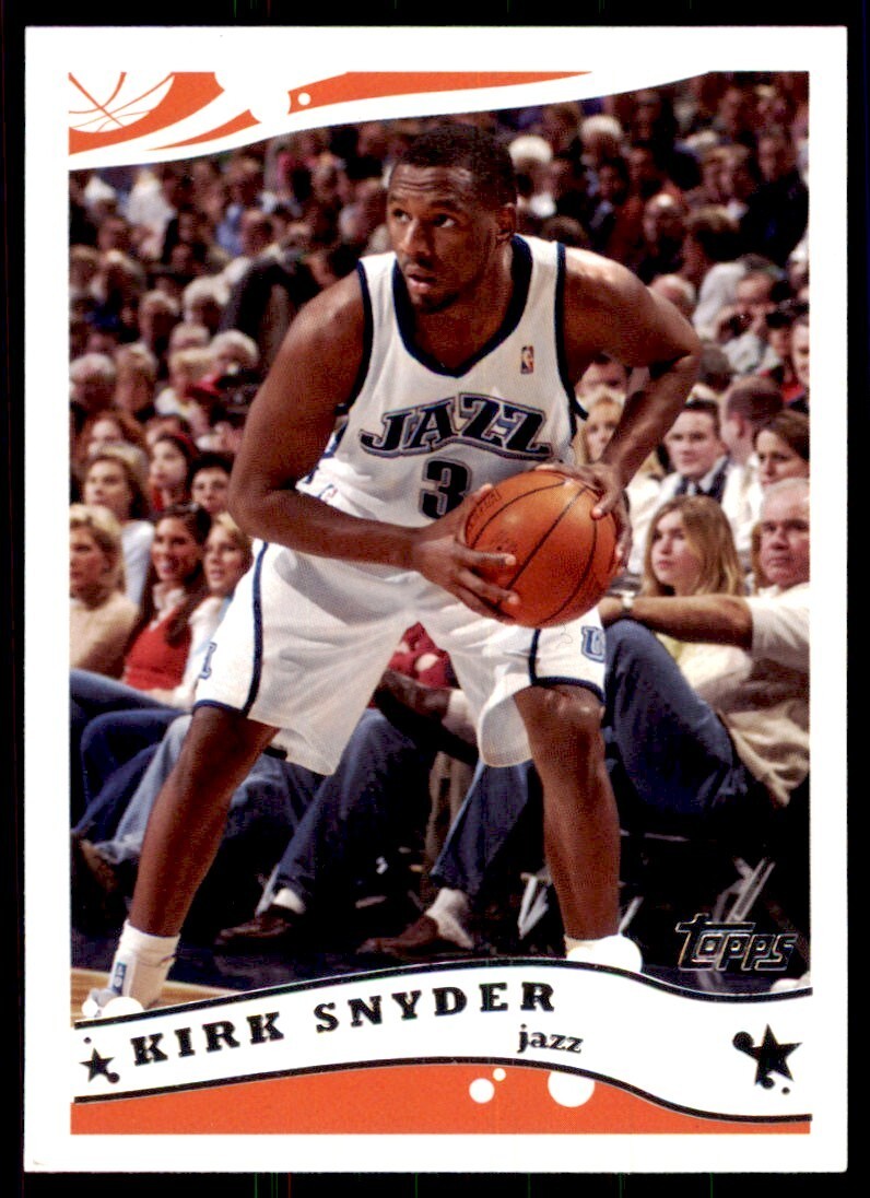 2005-06 Topps Kirk Snyder Basketball Cards #76