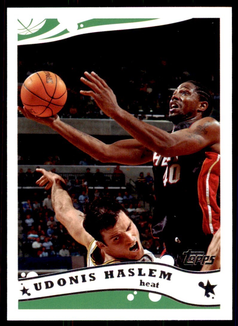 2005-06 Topps Udonis Haslem Basketball Cards #125