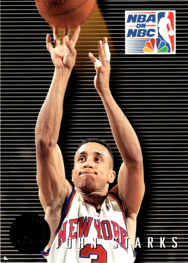 1993-94 SkyBox Basketball Card John Starks New York Knicks #13