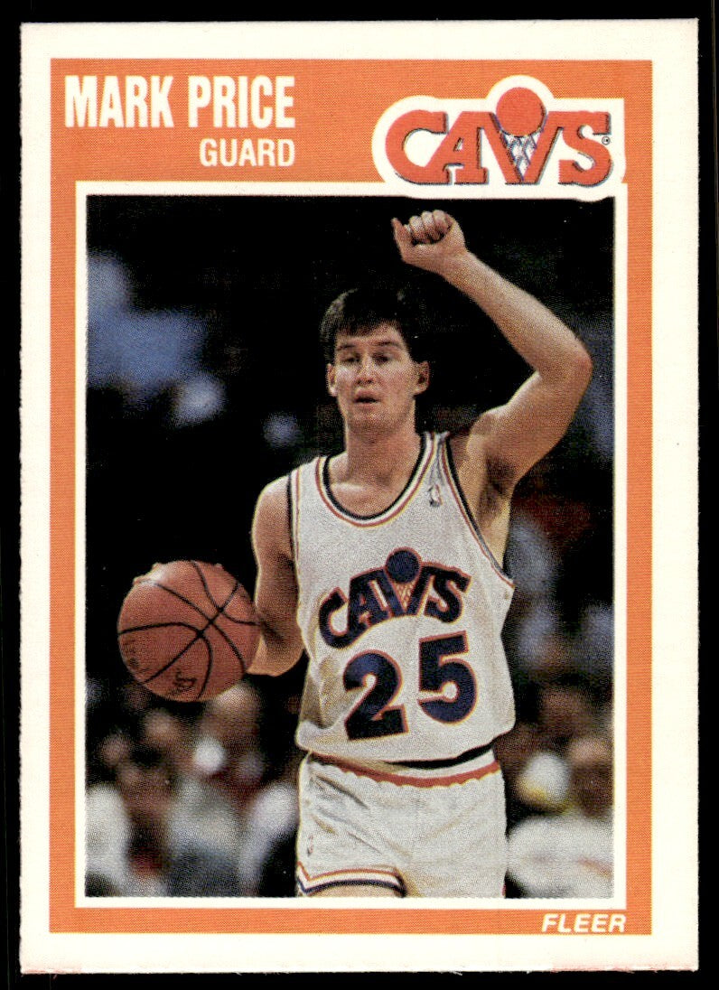 1989-90 Fleer Mark Price Cleveland Cavaliers #29