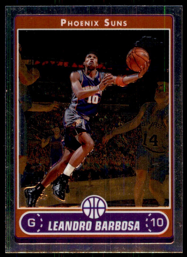 2006-07 Topps Chrome. Leandro Barbosa Basketball Cards. #20
