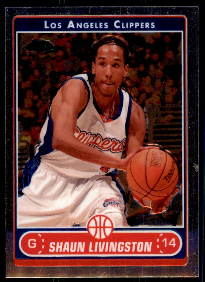 2006-07 Topps Chrome. Shaun Livingston Basketball Cards. #85