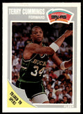 1989-90 Fleer Basketball Card Terry Cummings San Antonio Spurs #142