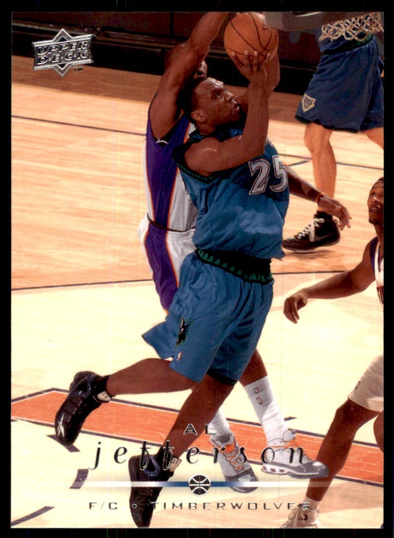 2008-09 Upper Deck Al Jefferson Basketball cards #106