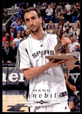 2008-09 Upper Deck Manu Ginobili Basketball cards #169