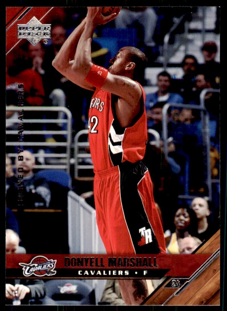 2005-06 Upper Deck: Donyell Marshall Basketball Cards #182