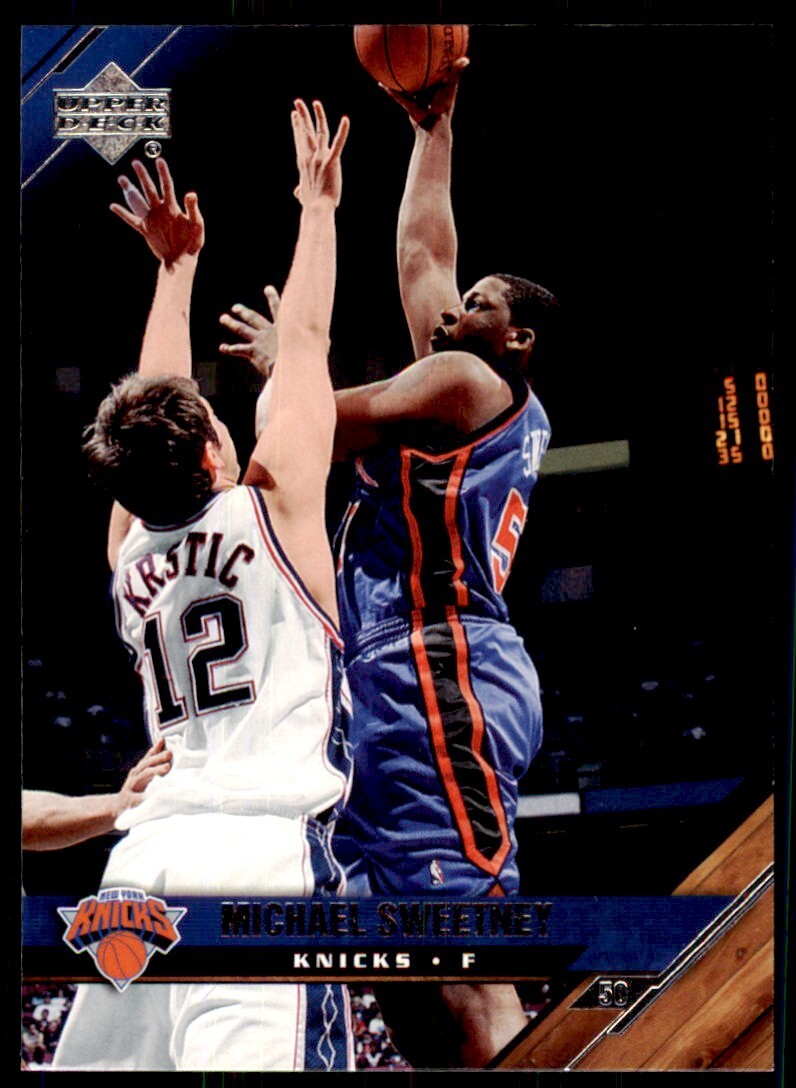2005-06 Upper Deck: Michael Sweetney A Basketball Cards #131