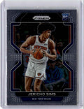 2021-22 Panini Prizm Jericho Sims Basketball Card New York Knicks #609