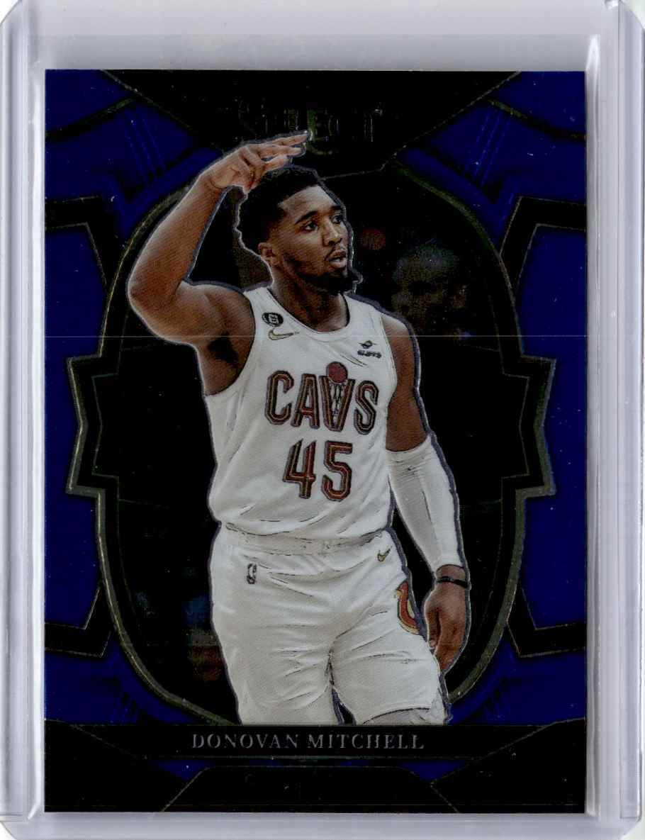 2022-23 Panini Select Donovan Mitchell Basketball Card Cleveland Cavaliers #31