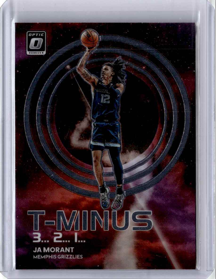 2022-23 Donrus Optic T-Minus Ja Morant Basketball Card Memphis Grizzlies/San