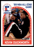 1989-90 NBA Hoops Kevin Duckworth Basketball Cards #193