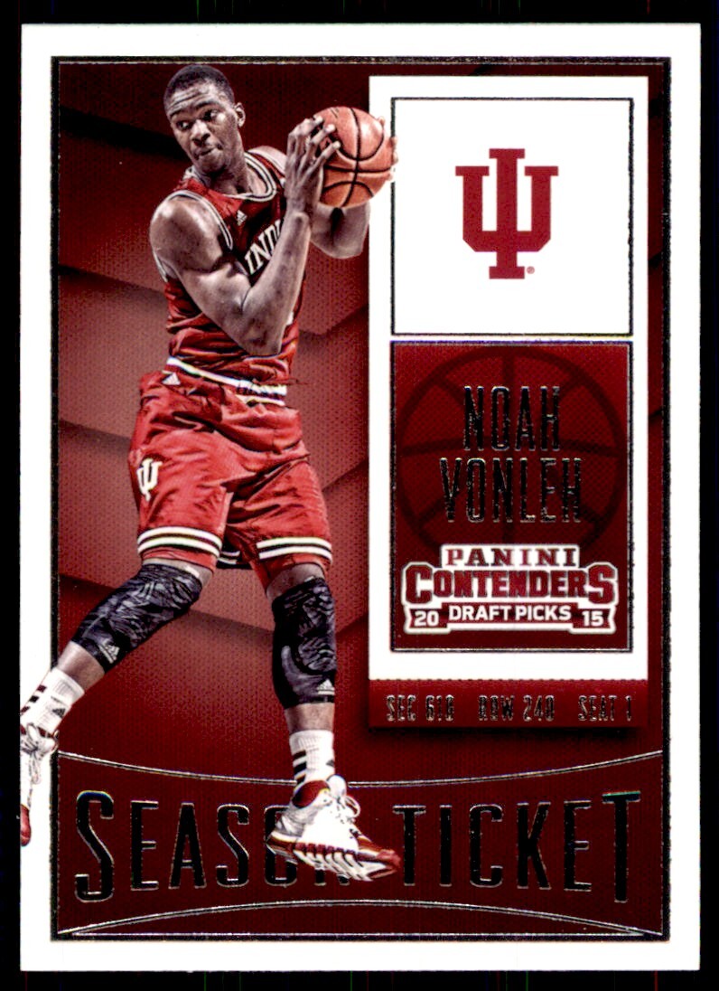 2015-16 Panini Contenders Draft Picks Noah Vonleh B Basketball Cards #77