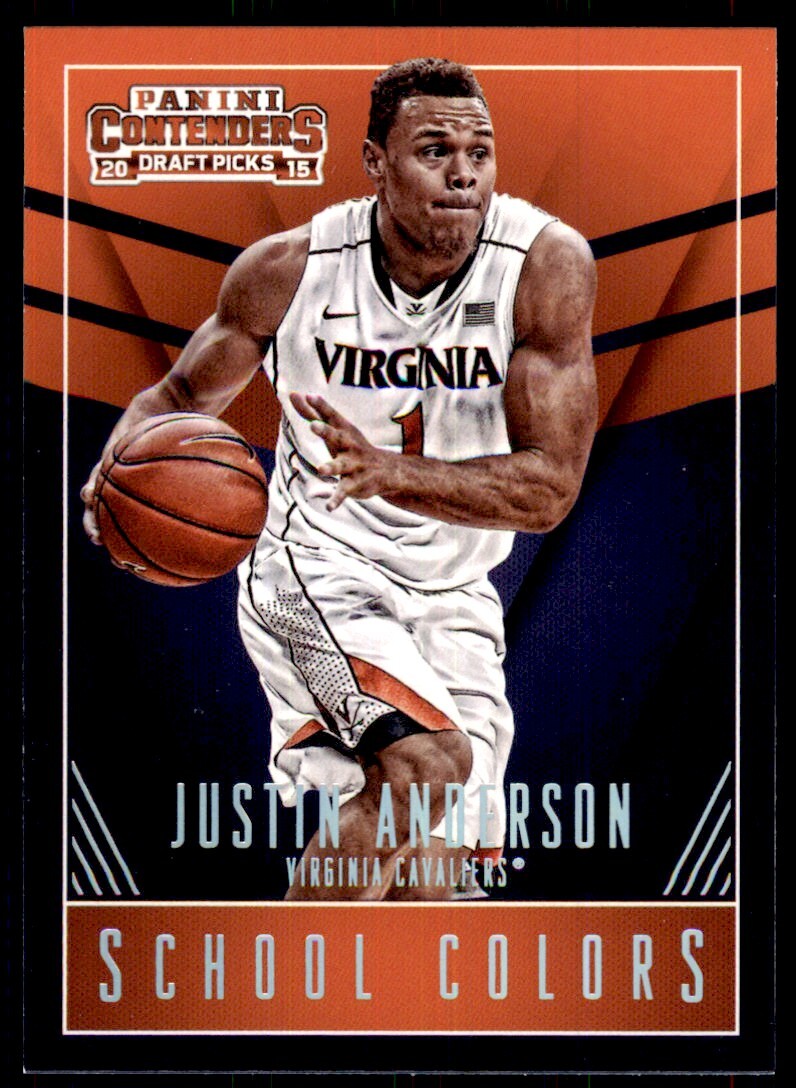 2015-16 Panini Contenders Draft Picks Justin Anderson Basketball Cards #22
