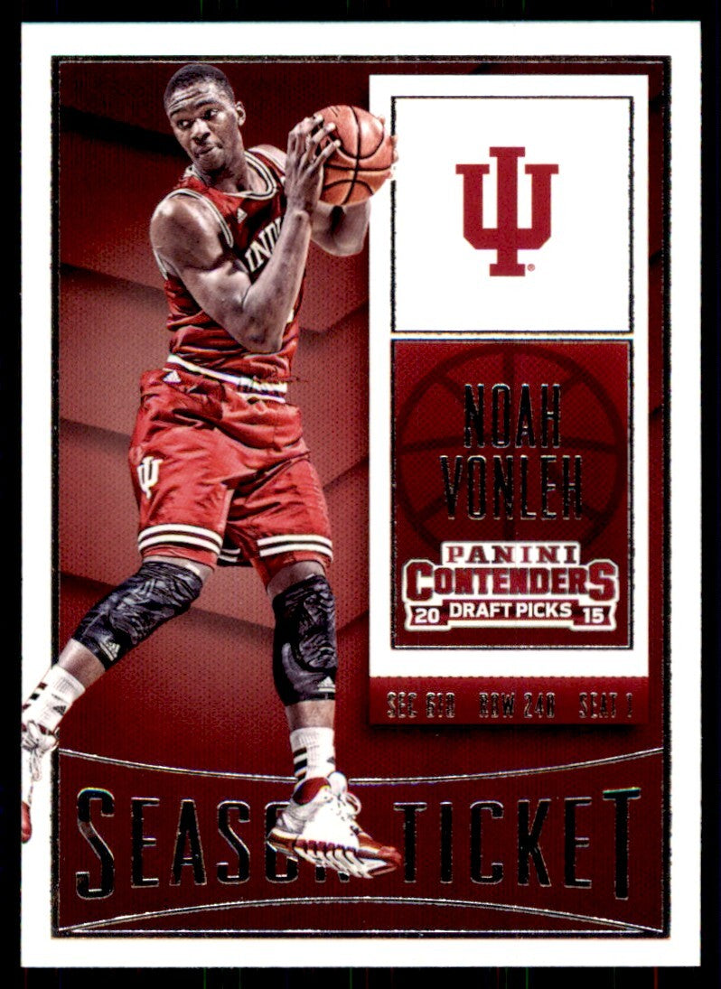 2015-16 Panini Contenders Draft Picks Noah Vonleh  Basketball Cards #77