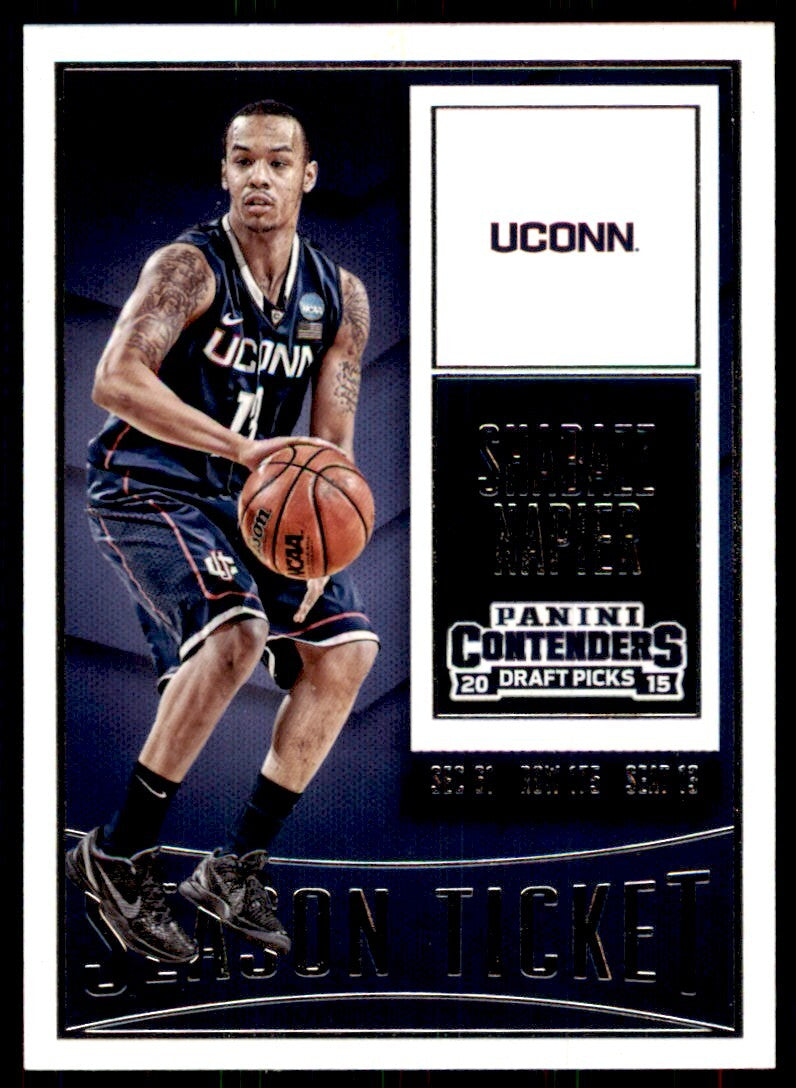 2015-16 Panini Contenders Draft Picks Shabazz Napier Basketball Cards #86