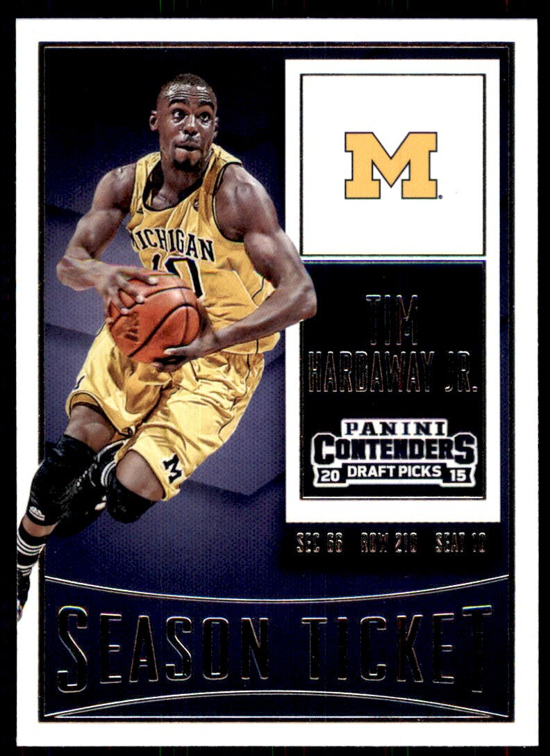 2015-16 Panini Contenders Draft Picks Tim Hardaway Jr. Basketball Cards #90