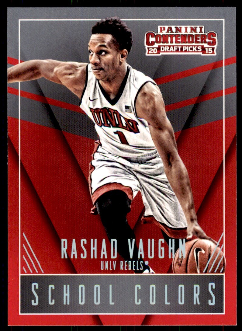 2015-16 Panini Contenders Draft Picks Rashad Vaughn Basketball Cards #37