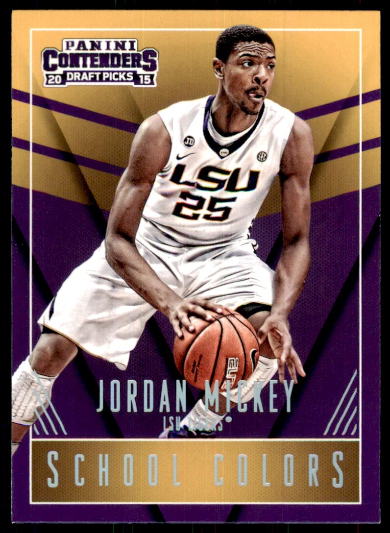 2015-16 Panini Contenders Draft Picks Jordan Mickey E  Basketball Cards #20
