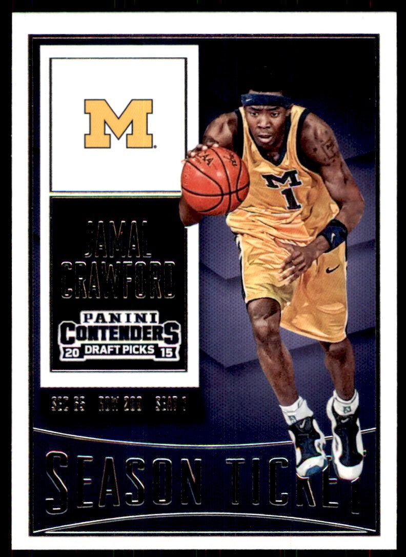 2015-16 Panini Contenders Draft Picks Jamal Crawford Basketball Cards #42