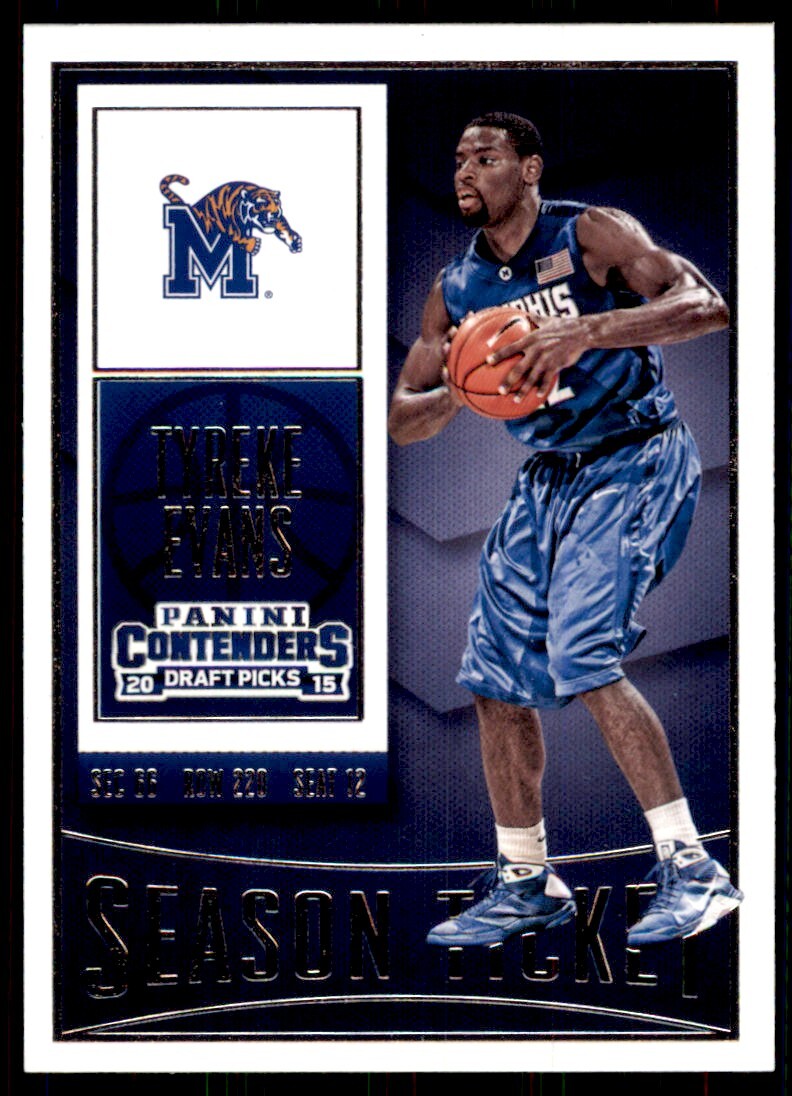 2015-16 Panini Contenders Draft Picks Tyreke Evans C Basketball Cards #95