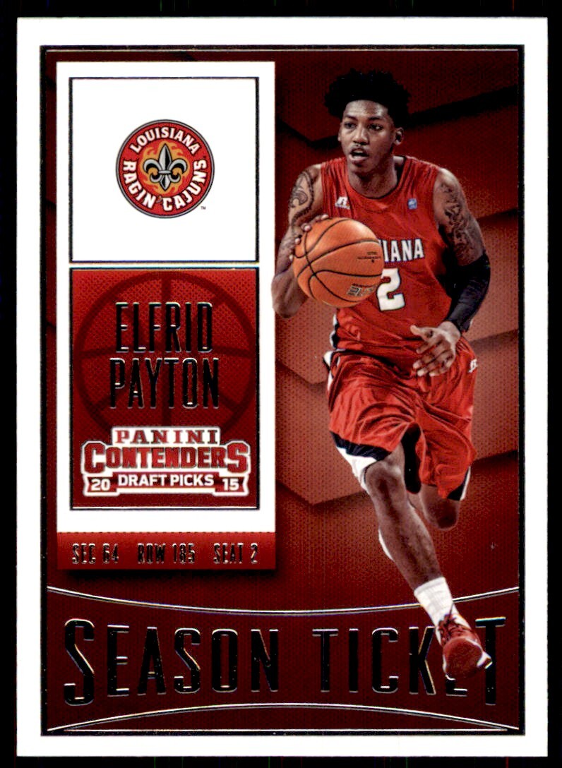 2015-16 Panini Contenders Draft Picks Elfrid Payton D Basketball Cards #32