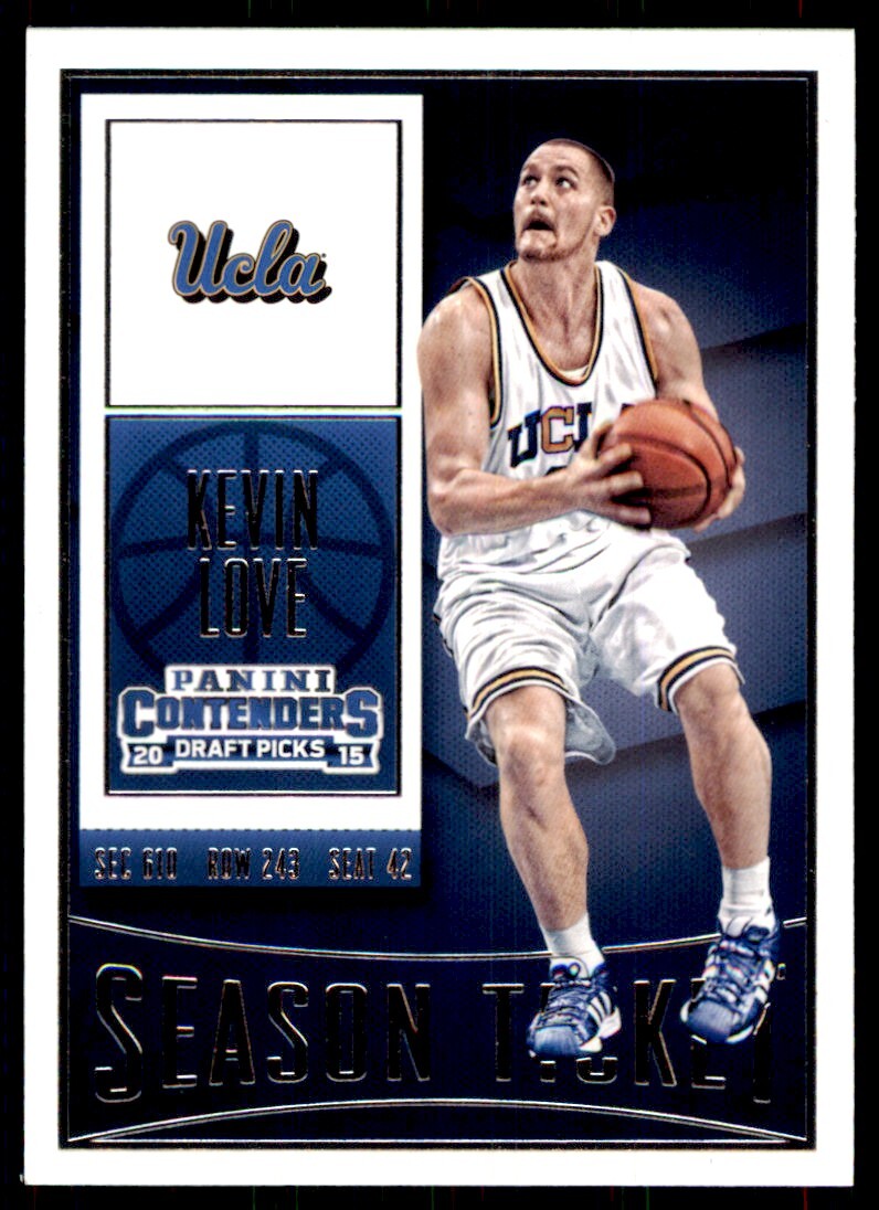 2015-16 Panini Contenders Draft Picks Kevin Love D Basketball Cards #58
