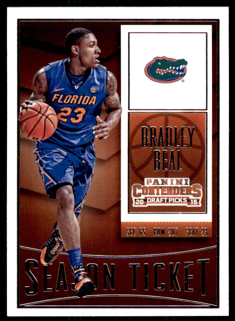 2015-16 Panini Contenders Draft Picks. Bradley Beal F Basketball Cards #12