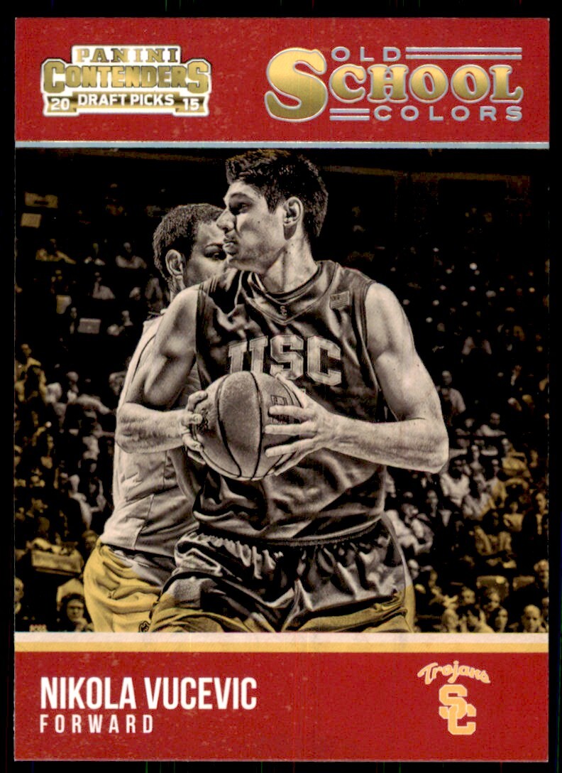 2015-16 Panini Contenders Draft Picks. Nikola Vucevic A Basketball Cards #38