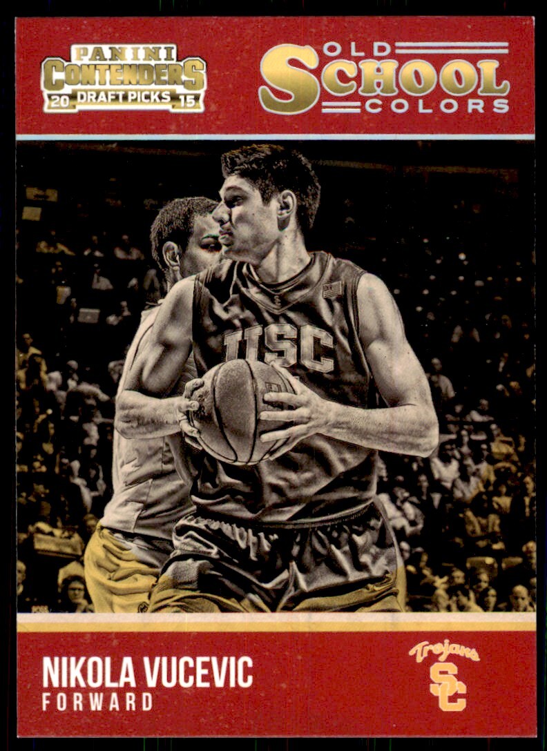 2015-16 Panini Contenders Draft Picks. Nikola Vucevic Basketball Cards #38