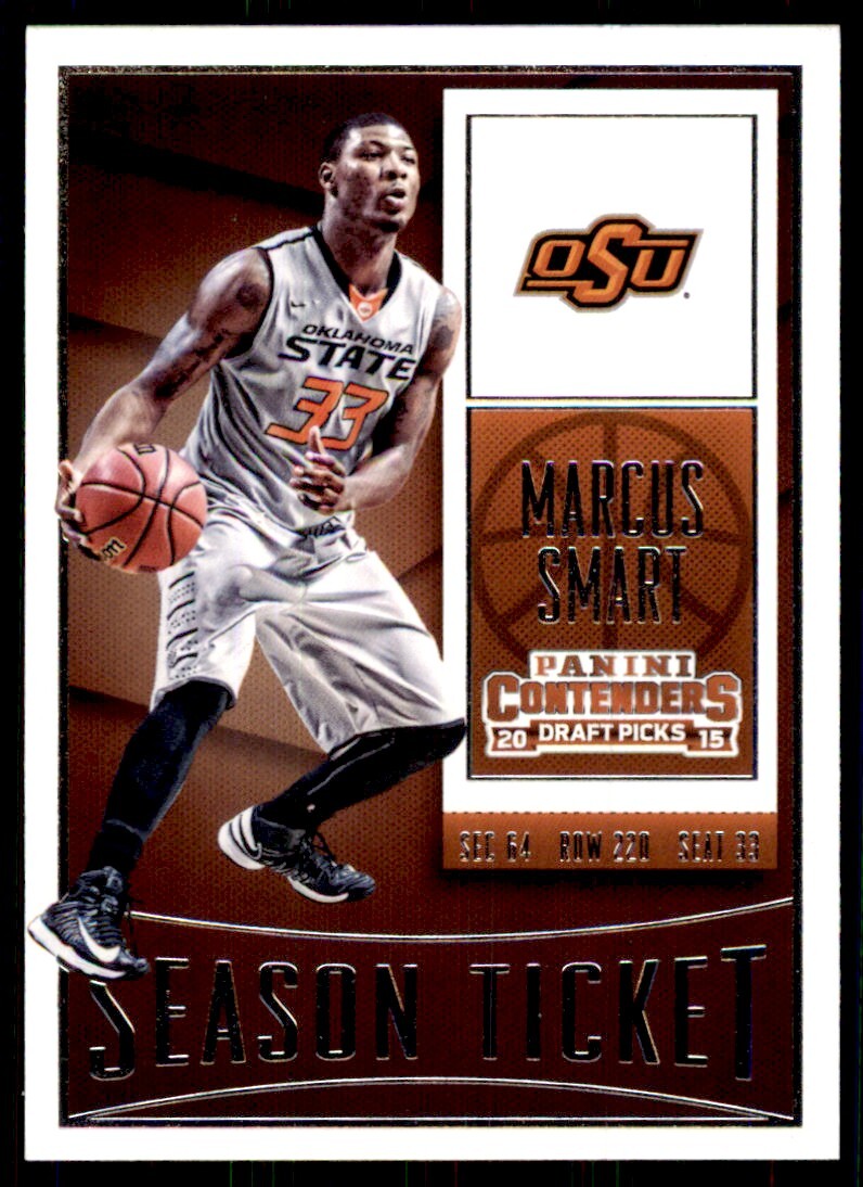 2015-16 Panini Contenders Draft Picks. Marcus Smart Basketball Cards #66