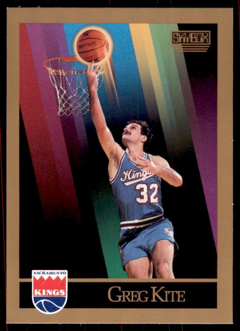 1990-91 SkyBox Greg Kite Basketball Cards #247