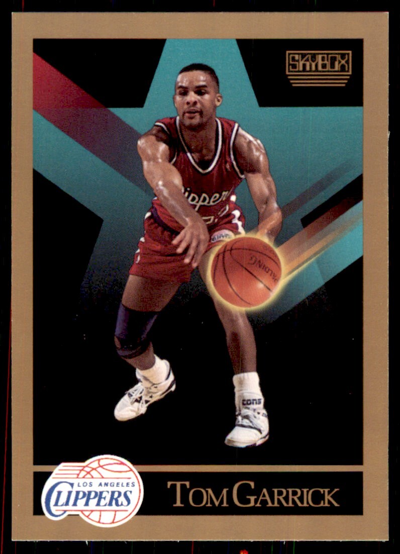 1990-91 SkyBox Tom Garrick Basketball Cards #126
