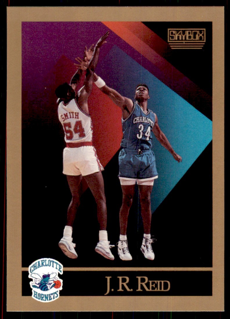 1990-91 SkyBox J.R. Reid A Basketball Cards #32