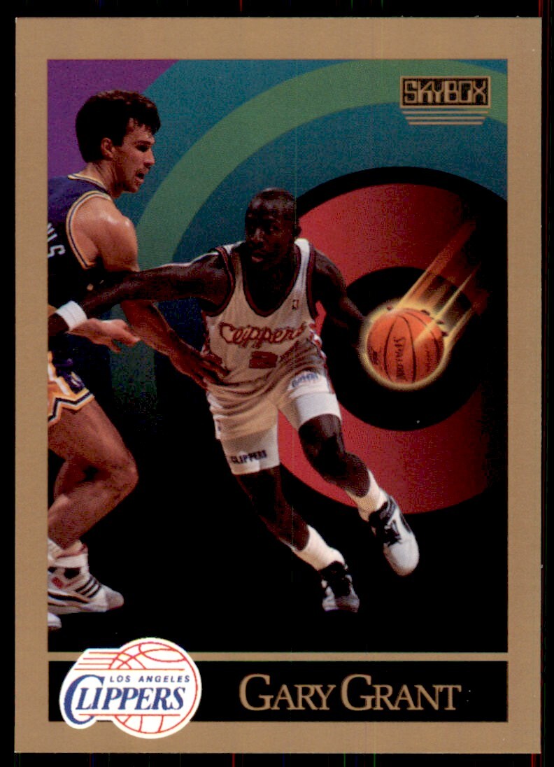1990-91 SkyBox. Gary Grant A Basketball Cards #127