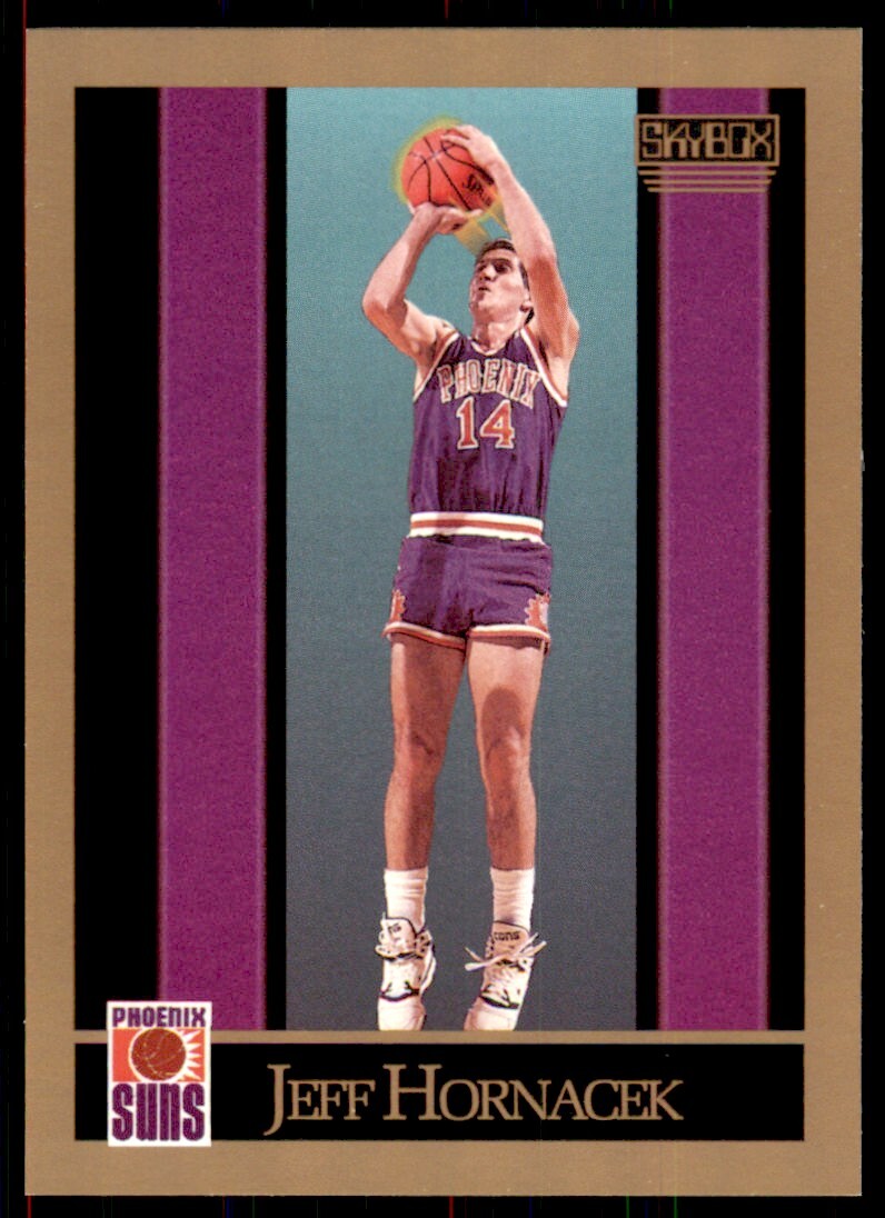 1990-91 SkyBox. Jeff Hornacek Basketball Cards #222