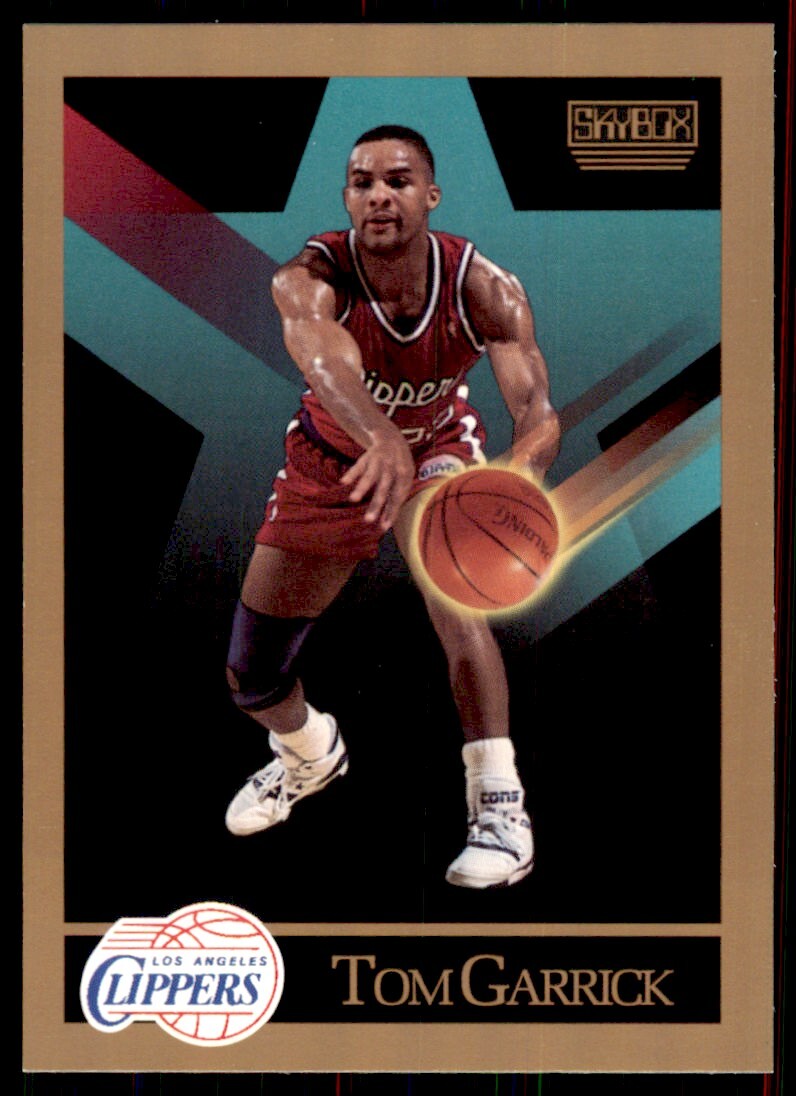 1990-91 SkyBox. Tom Garrick A Basketball Cards #126