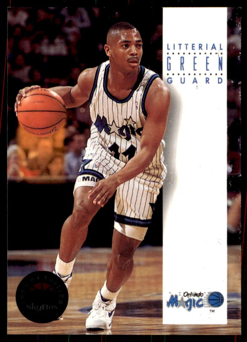 1993-94 SkyBox. Litterial Green Basketball Cards #258