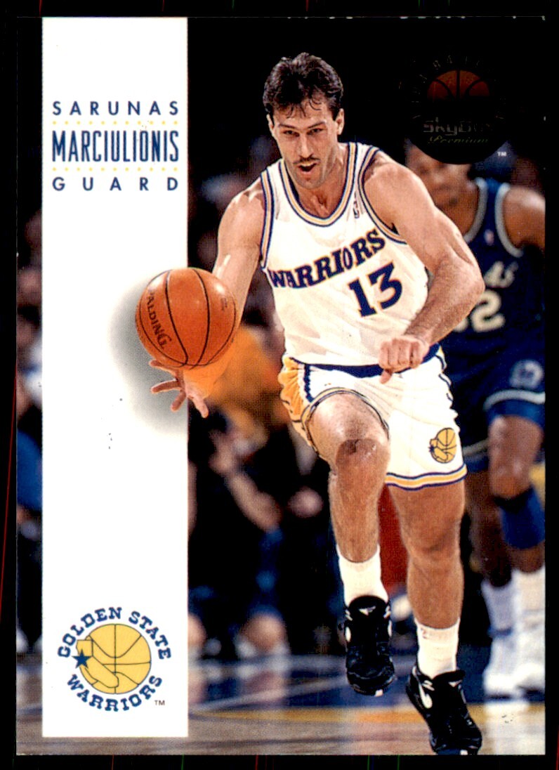 1993-94 SkyBox Sarunas Marciulionis Basketball Cards #75