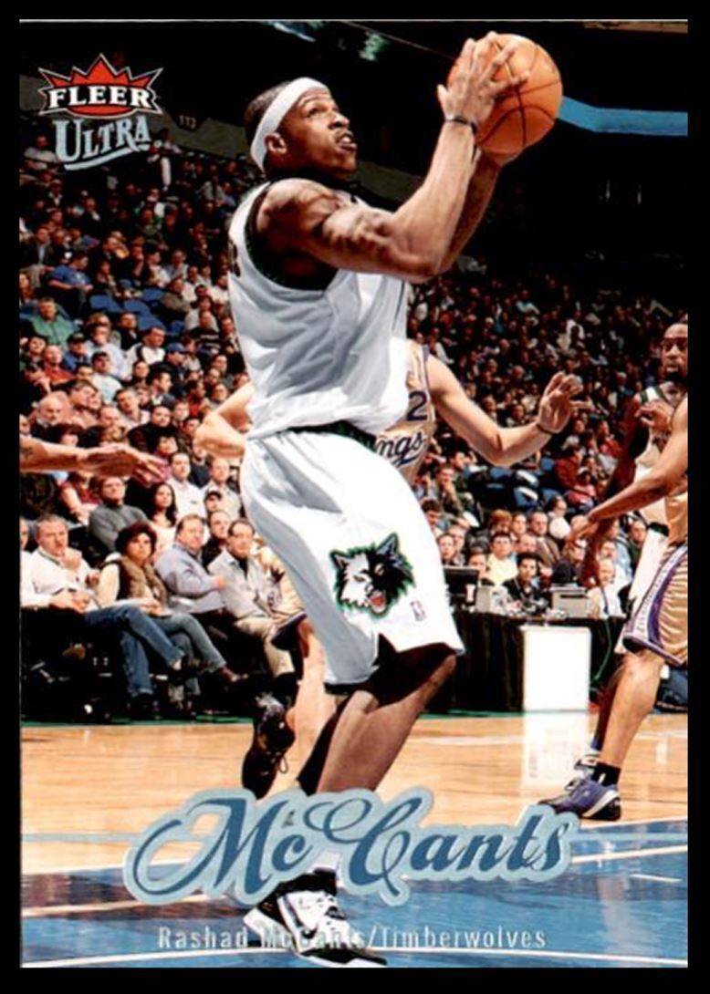 2007-08 Ultra Rashad McCants Minnesota Timberwolves #107
