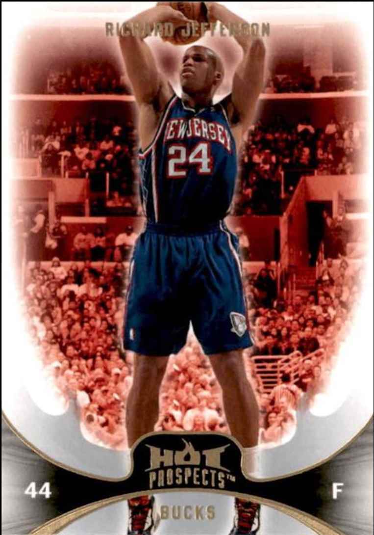 2008-09 Fleer Hot Prospects Richard Jefferson Milwaukee Bucks #46