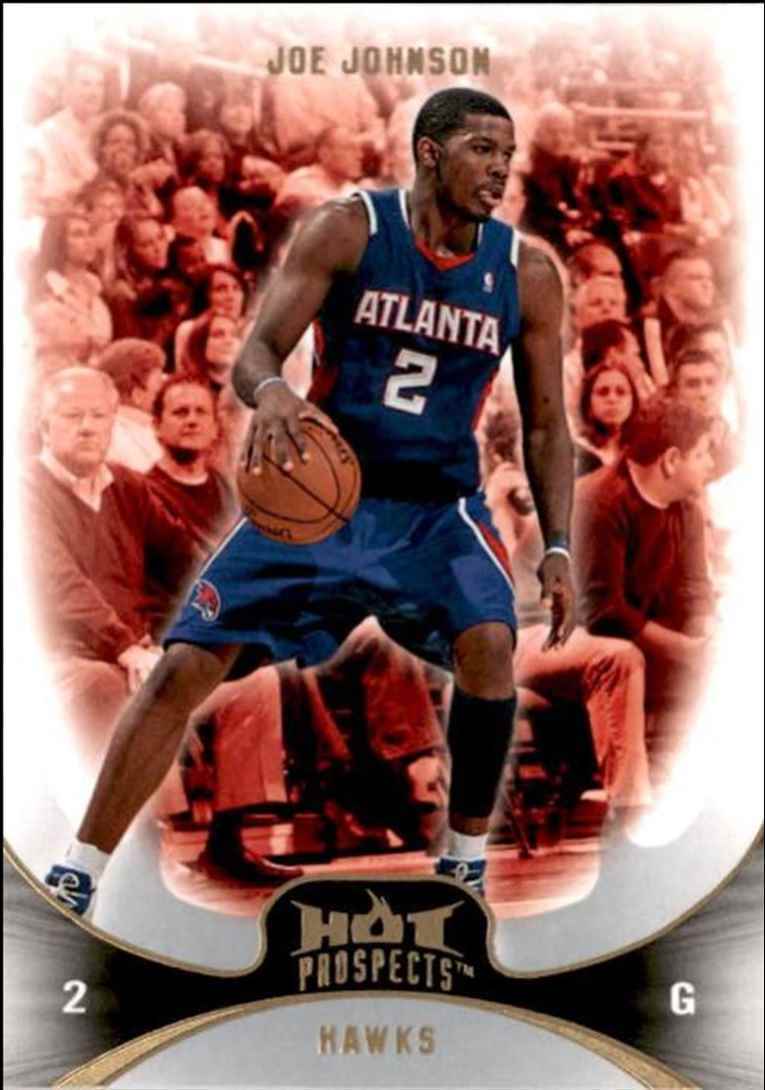 2008-09 Fleer Hot Prospects Joe Johnson Atlanta Hawks #48