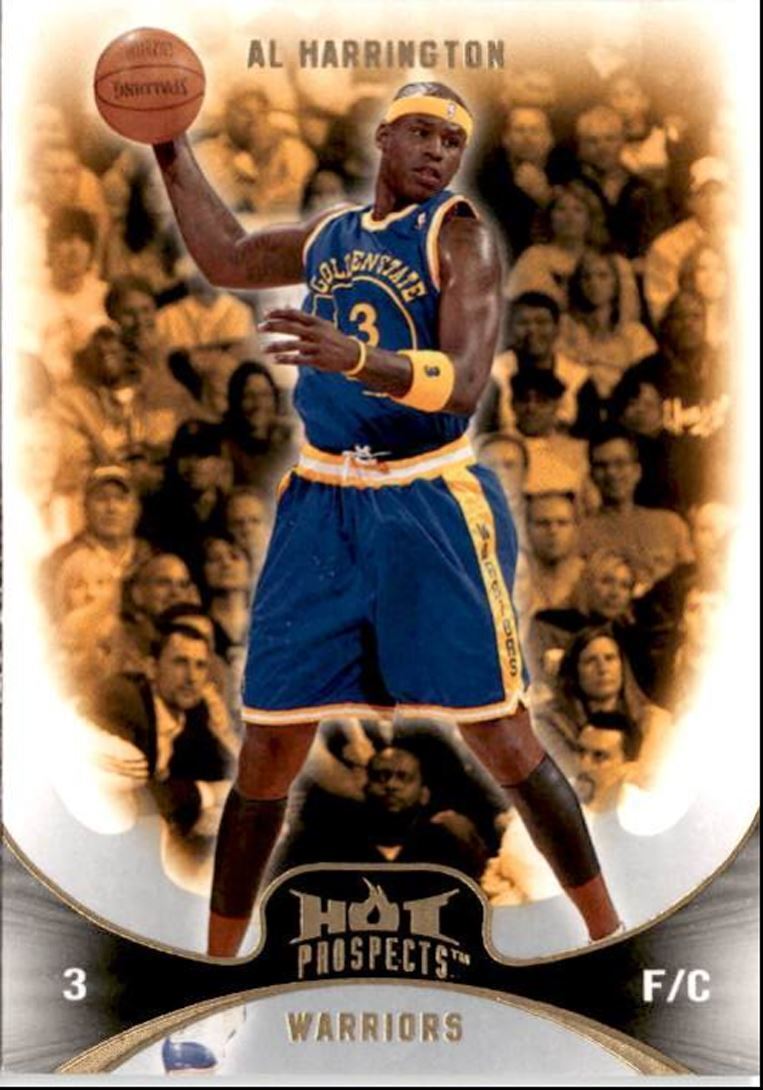 2008-09 Fleer Hot Prospects Al Harrington Golden State Warriors #36